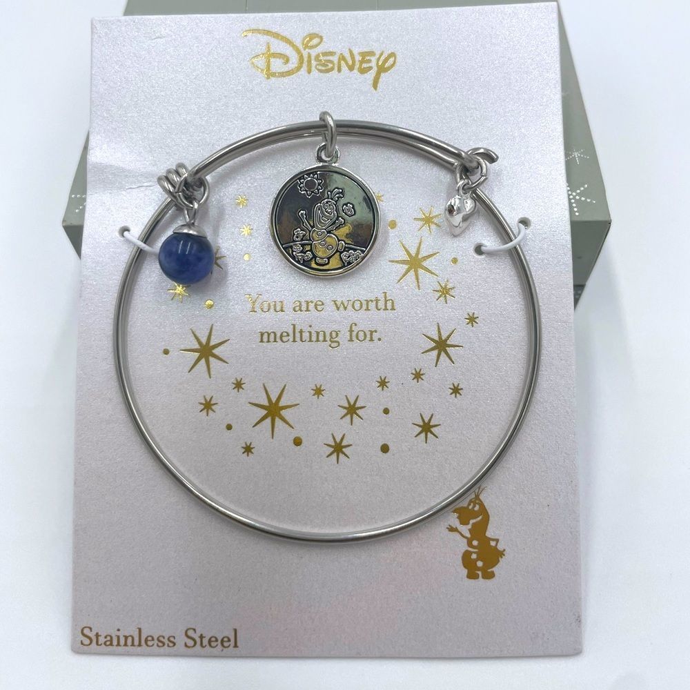 Disney- Olaf "You are worth melting for" Bracelet